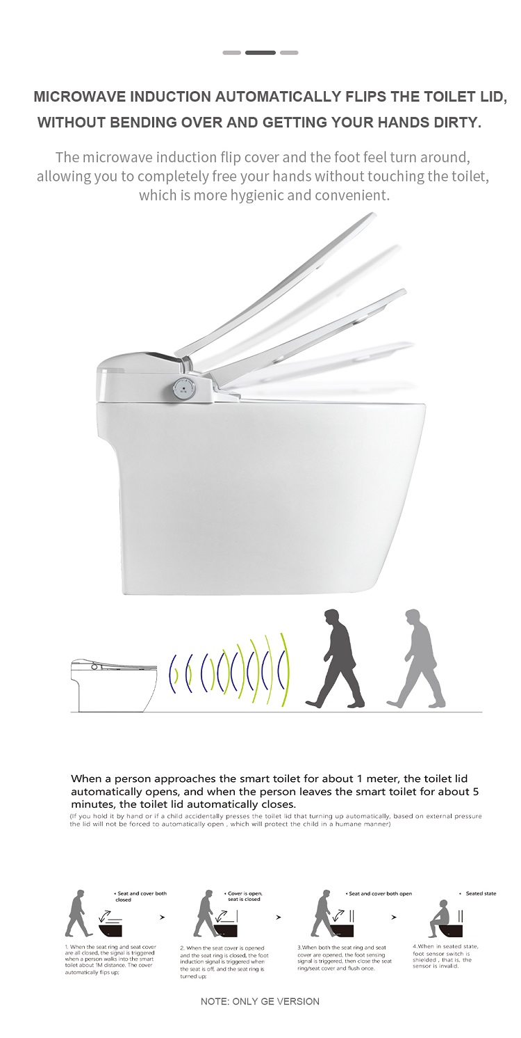 Atmosphere light smart toilet