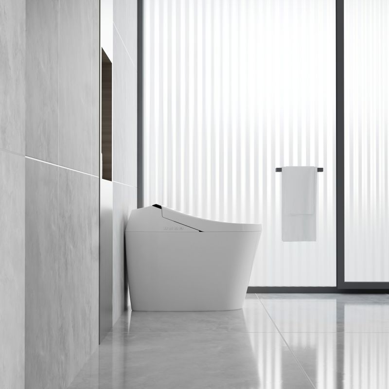 Automatic Sensor Flushing Intelligent Bidet Toilet