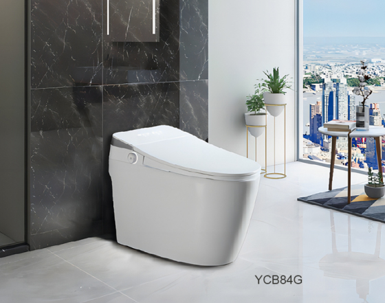 One Touch LED Display Screen Smart Toilet: YCB84G