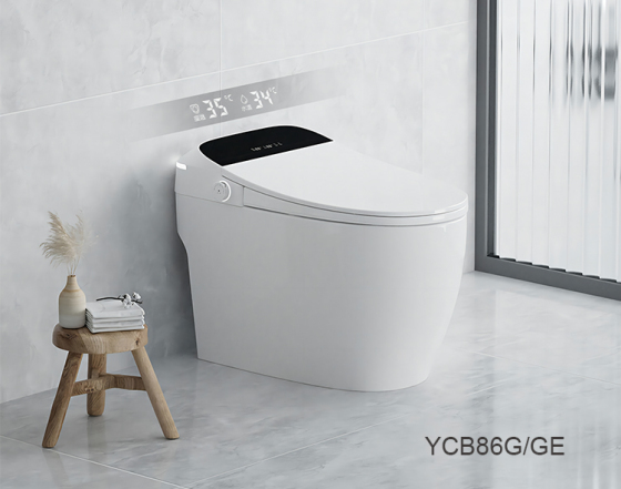 Automatic Flushing Intelligent Toilet With LED display：YCB86G