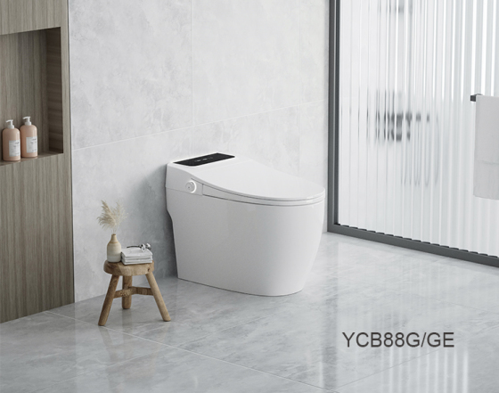 HD Display Screen Intelligent Toilet With Ambient Light：YCB88G