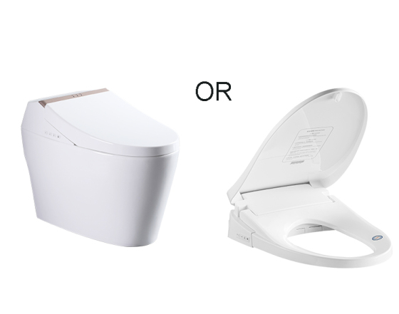 Choose a smart toilet or a smart toilet seat?