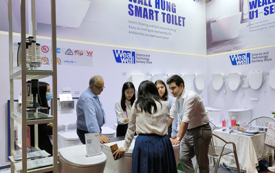 La Foire de Canton présente les innovations des toilettes intelligentes de Wealwell Technology