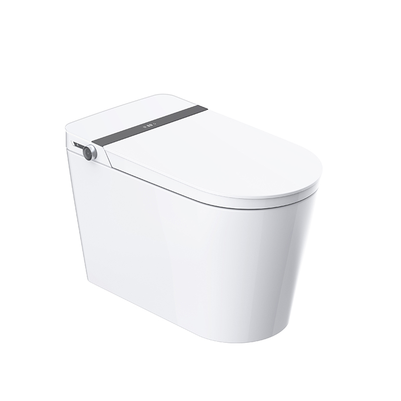 Luxus-Smart-Toilette mit benutzerdefinierter automatischer Sensorspülung und zwei benutzerdefinierten Funktionen