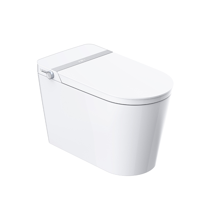 Luxus-Smart-Toilette mit benutzerdefinierter automatischer Sensorspülung und zwei benutzerdefinierten Funktionen