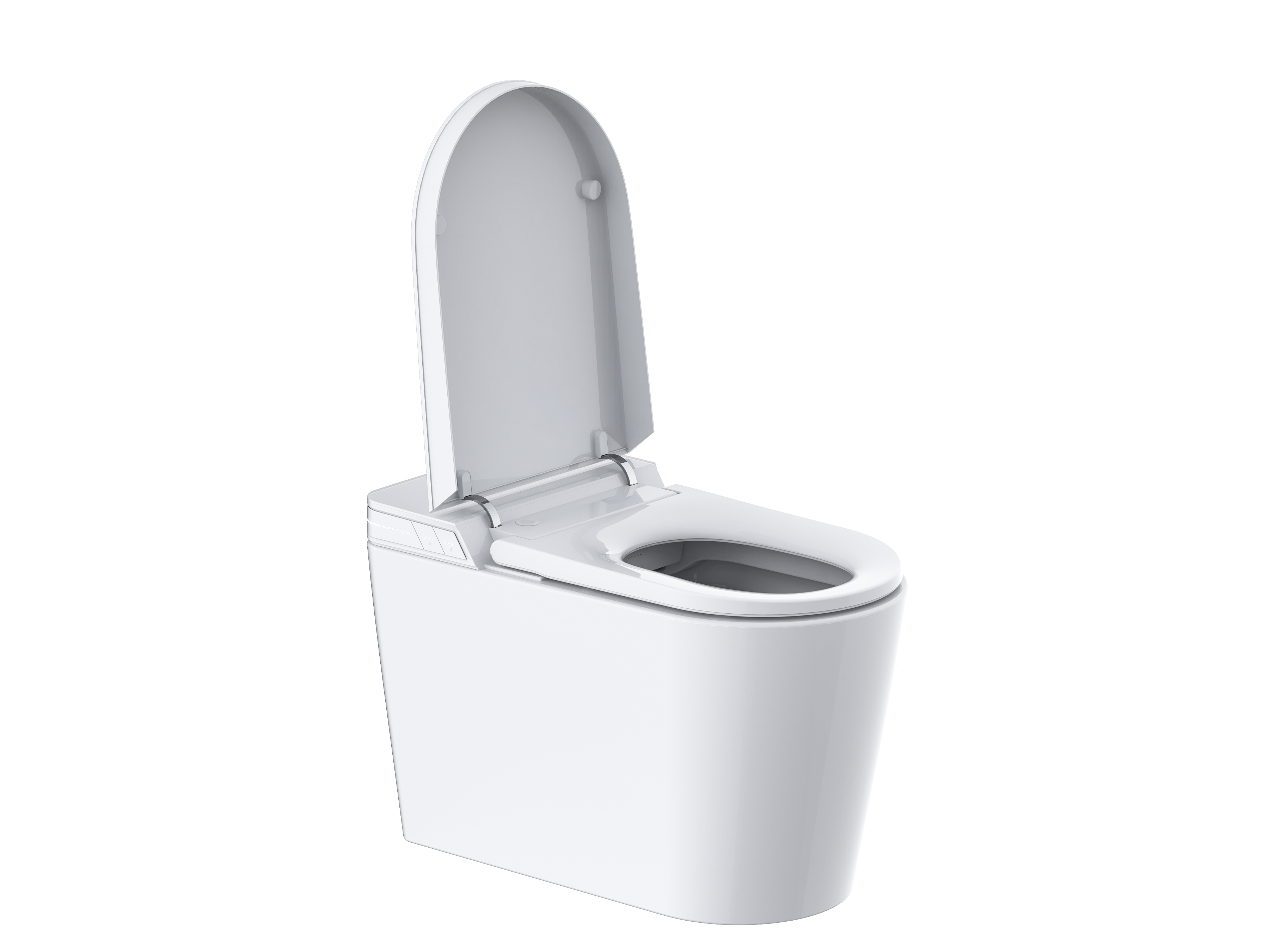 automatic flush smart toilet