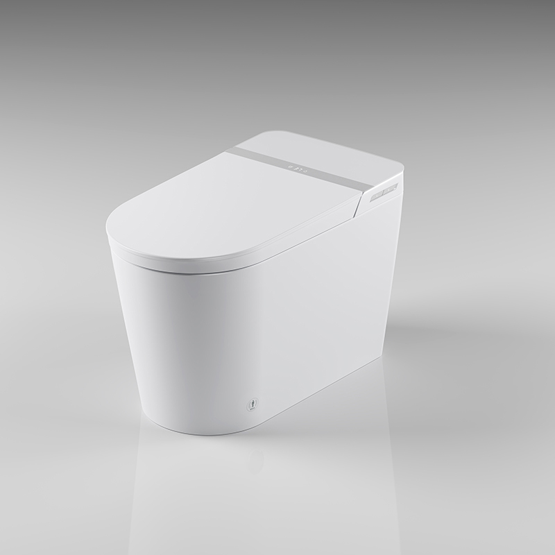 Luxus-Smart-Toilette mit benutzerdefinierter automatischer Sensorspülung und zwei benutzerdefinierten Funktionen