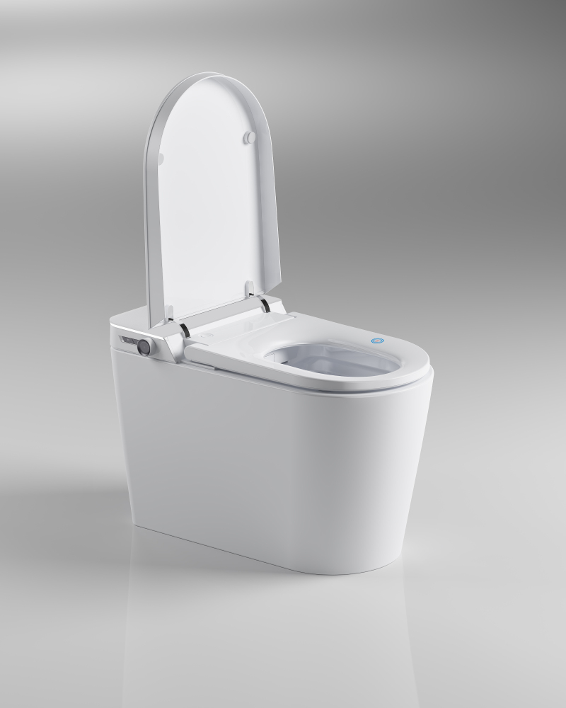 Nhà vệ sinh thông minh lớp bong bóng sang trọng cảm ứng xả nước