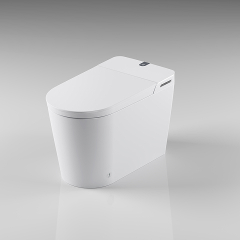 Foot Induction Flush Luxury Bubble Layer Smart Toilet