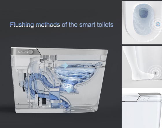 Wissen Sie, wie viele Spülmethoden es für intelligente Toiletten gibt?