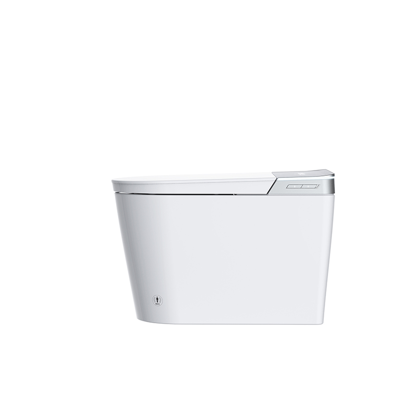 Inodoro inteligente con sensor de luz y detección de microondas