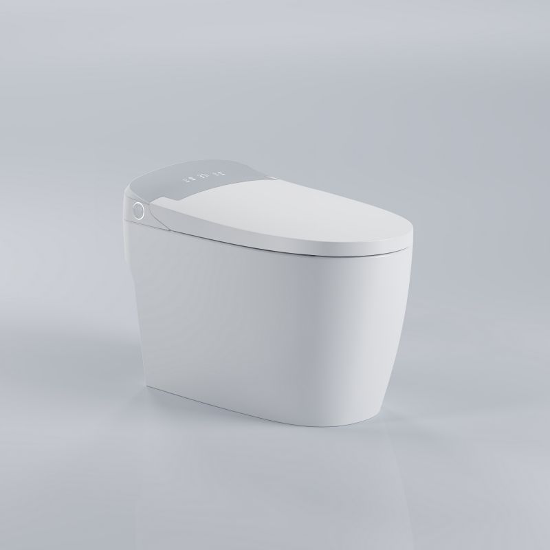 Inodoro automático con sensor de pie montado en el piso S-trap