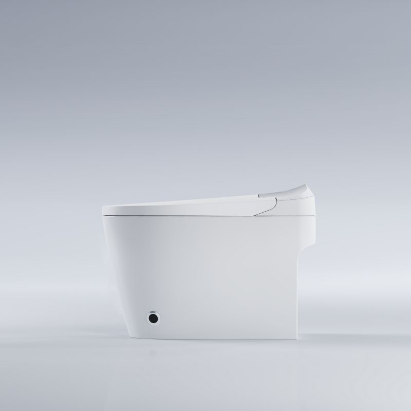 Inodoro automático con sensor de pie montado en el piso S-trap