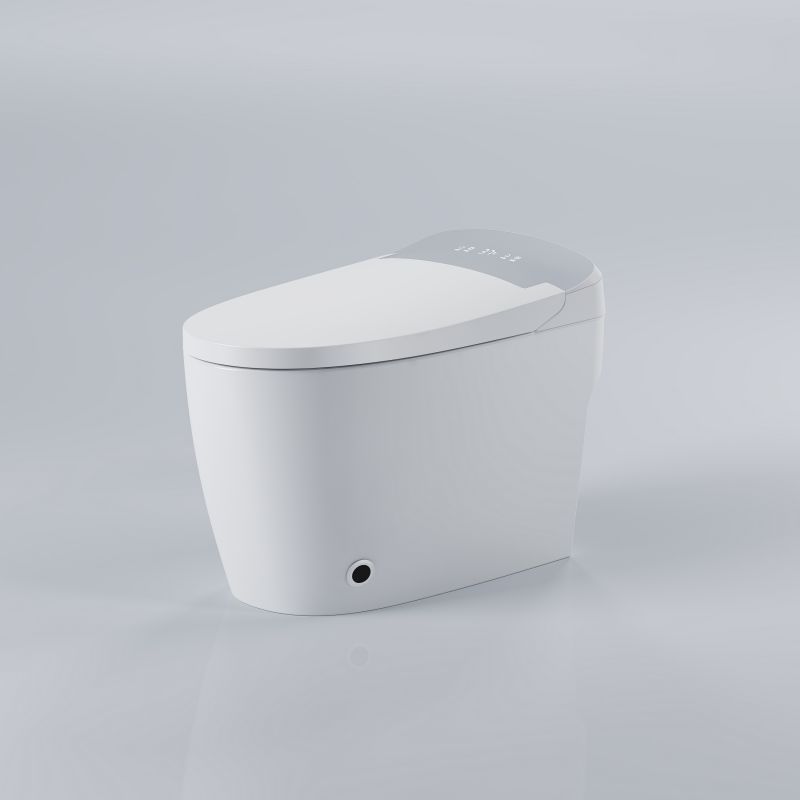 Inodoro automático con sensor de pie montado en el piso S-trap
