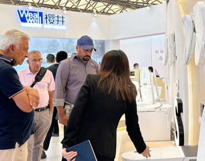 Wealwell hizo brillar sus nuevos productos en la Exposición de Cocinas y Baños de Shanghai
