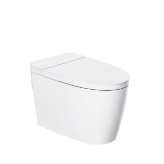 Toilettes intelligentes à chasse d'eau complète et à fonction d'éclairage moderne