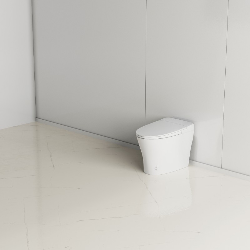 Bidet-WC ohne Stromanschluss mit integriertem Wassertank