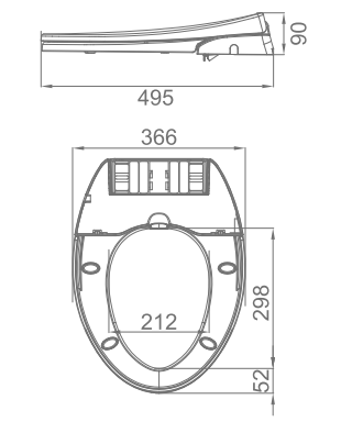 self cleaning toilet seat cover