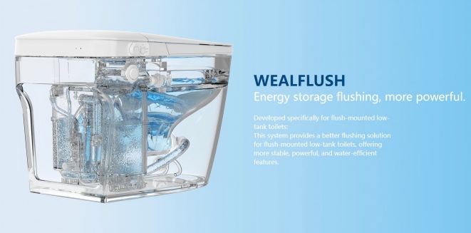 mechanical bidet toilet