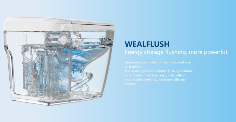 bidet toilet no electricity