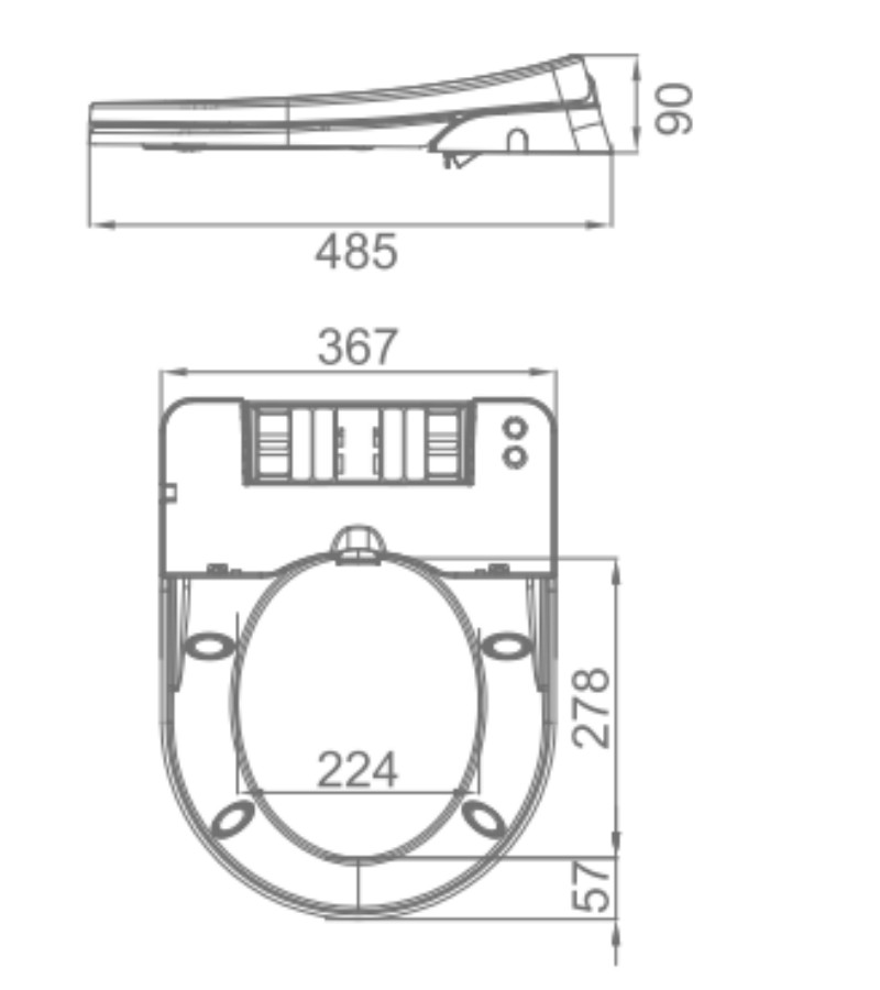automatic one touch toilet seat automatic one touch toilet seat