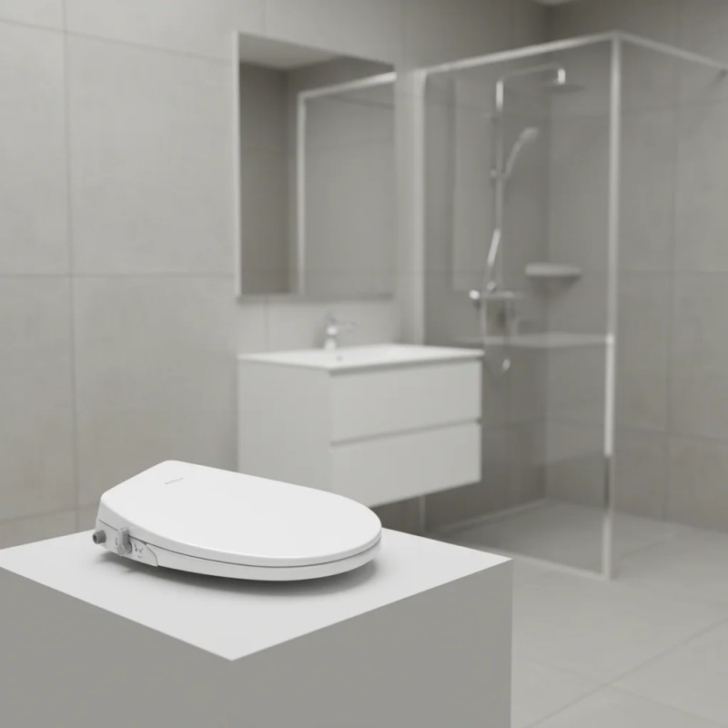 Bidé con rociador de agua autolimpiante no eléctrico