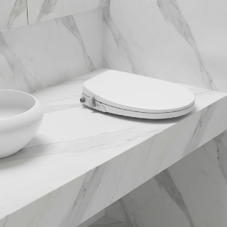 Asiento de inodoro con bidé para limpieza femenina sin electricidad