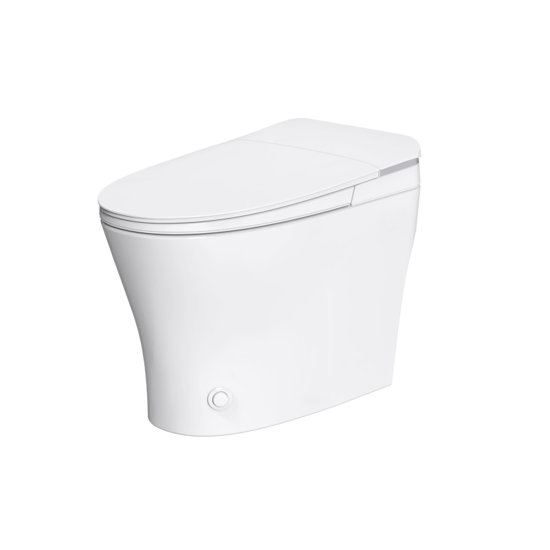 Auto flush and remote control one piece smart toiler