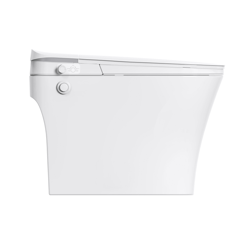 Auto flush and remote control one piece smart toiler