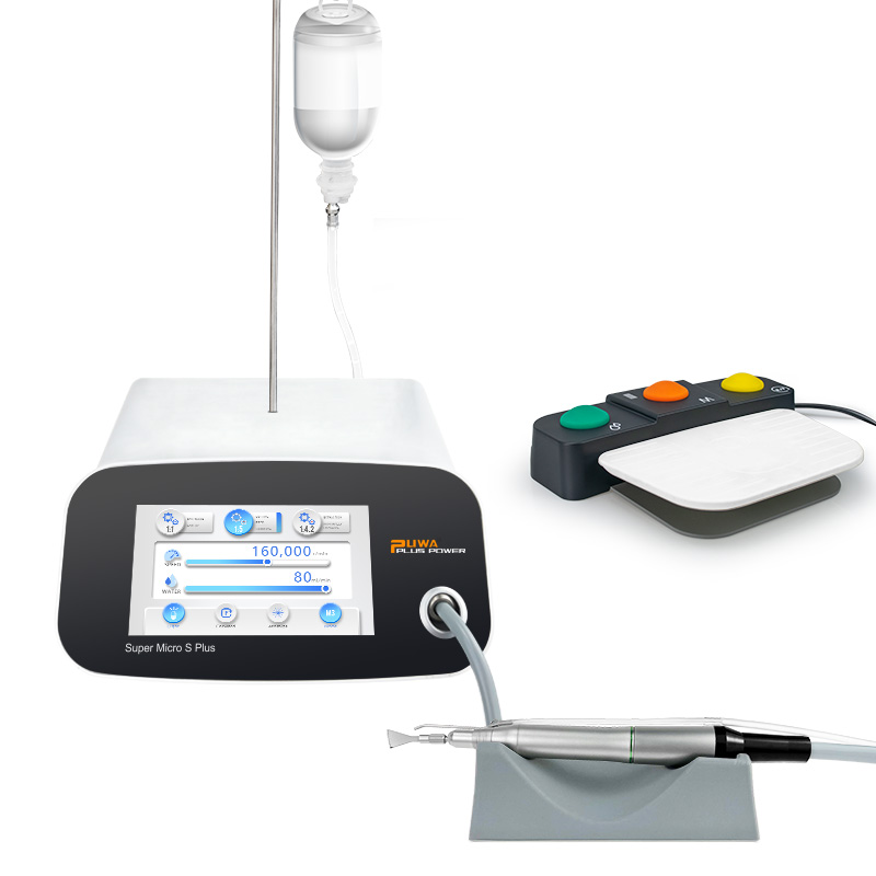 Dental Electric Micromotor With Water Spray And Normal Saline Supply Device