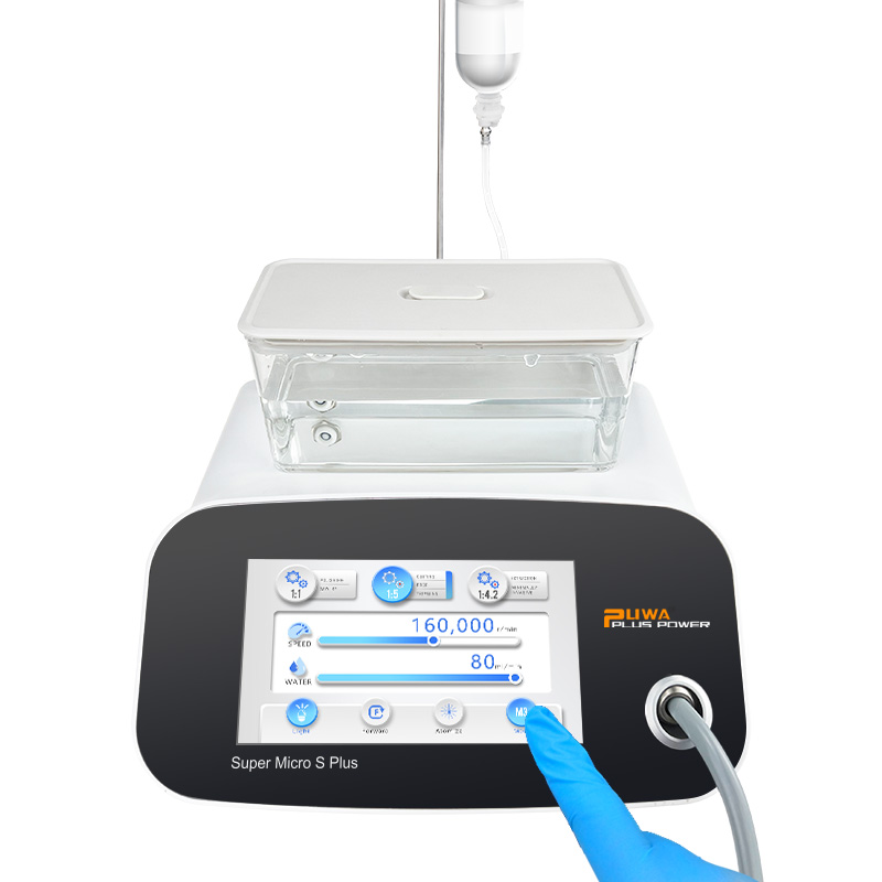 Dental Electric Micromotor With Water Spray And Normal Saline Supply Device