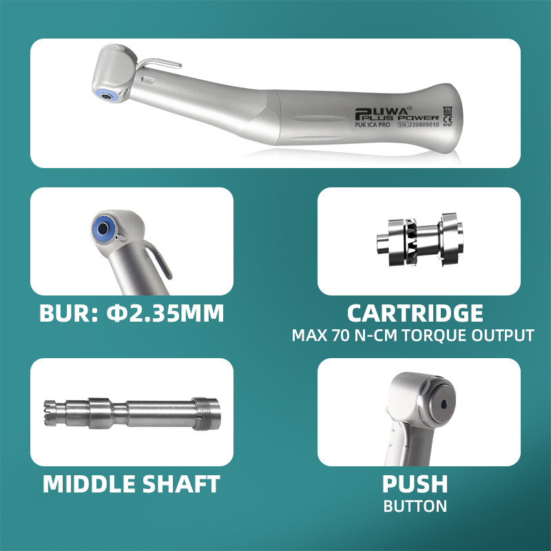 20:1 Implant Contra-angle Push Button Handpiece