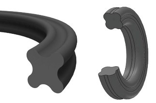 X RING-Multi-lobe design has more sealing surfaces