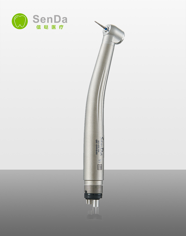 Titanium 4 Hole Water Spray High Speed Dental Handpiece