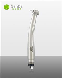 Geräuscharmes Hochgeschwindigkeits-Dentalhandstück mit Druckknopf