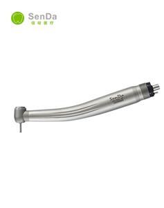 Geräuscharmes Hochgeschwindigkeits-Dentalhandstück mit Druckknopf