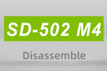 How to disassemble the cartridge of high speed handpiece?