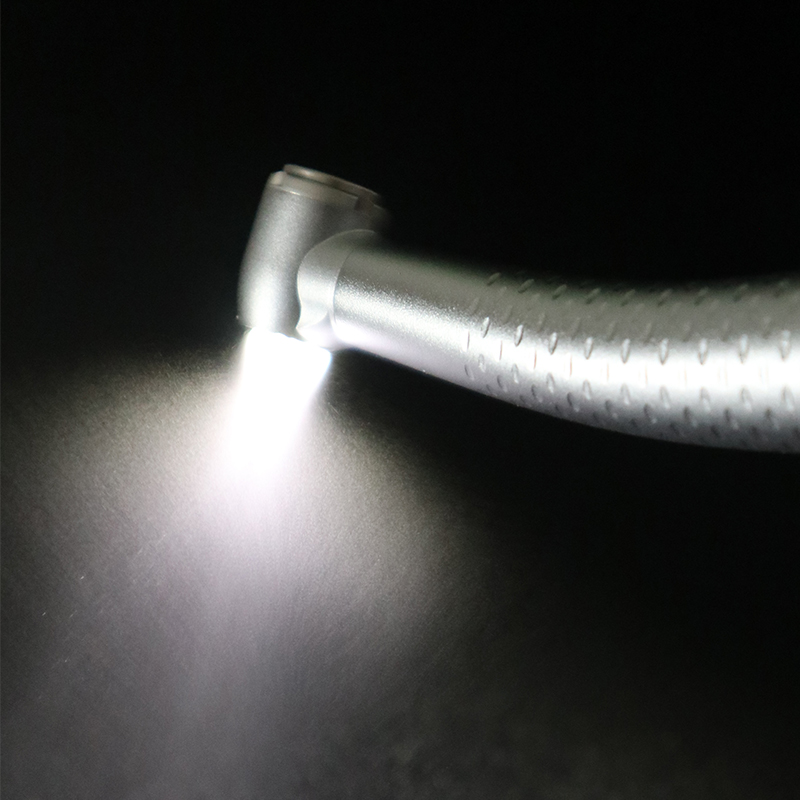 dental handpiece with fiber optic