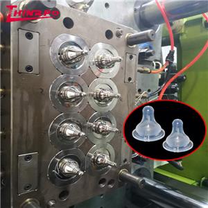 Liquid Silicone Rubber LSR Injection Baby Nipple Mold