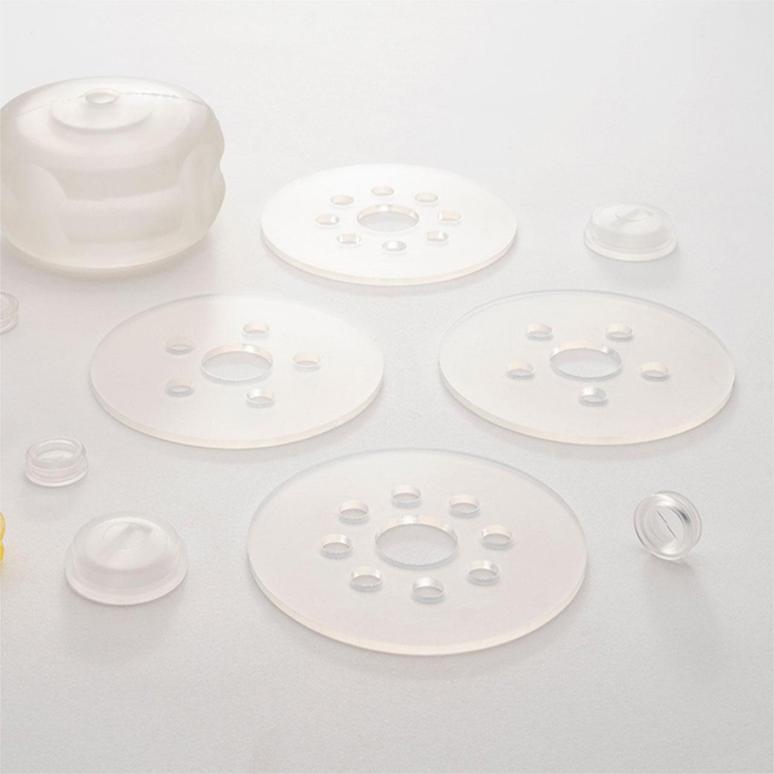 Super thin LSR diaphragm for healthcare applications