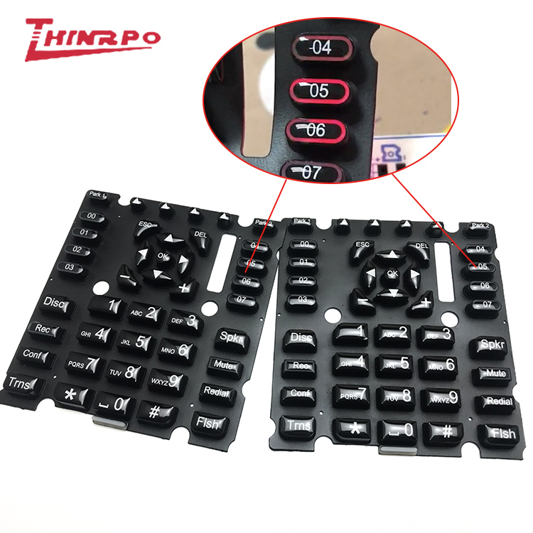 customized silicone keypad