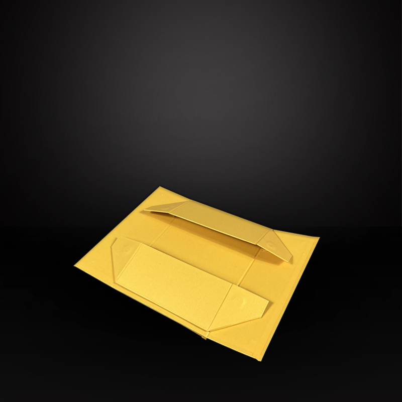 Gold Large luxury Folding Gift Box for present