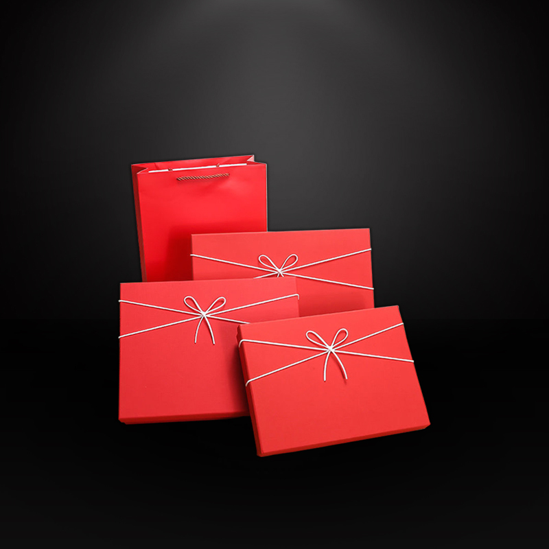 birthday present chocolate wine paper gift box