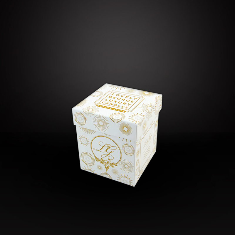 Luxury Cardboard gift box lip and base Christmas present coffee tea