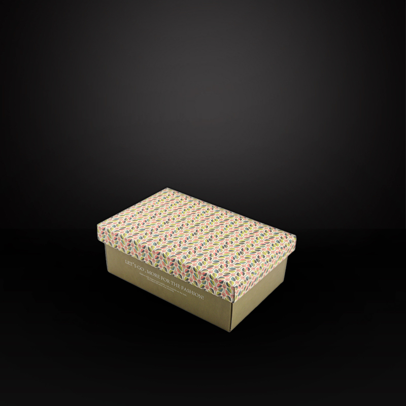 lid and base cuboid cloth decoration paper gift box