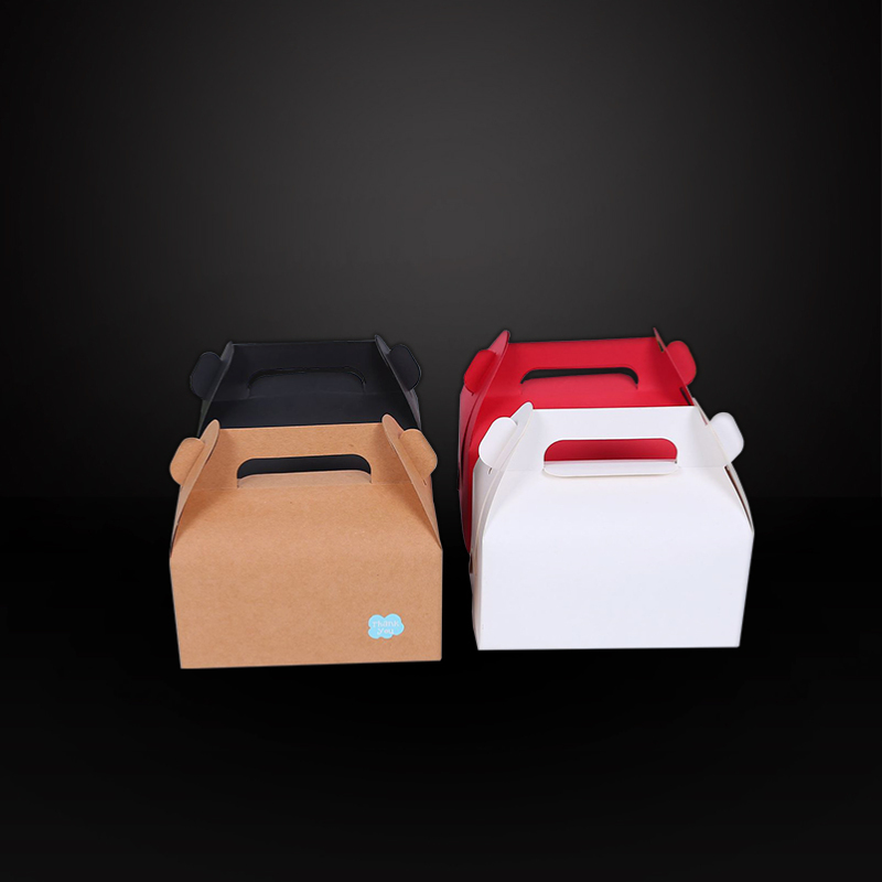 special paper card box with handle