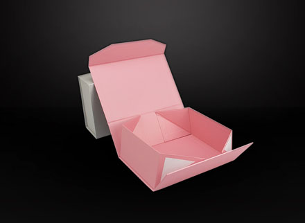 Five different materials made of folding boxes choose guidance