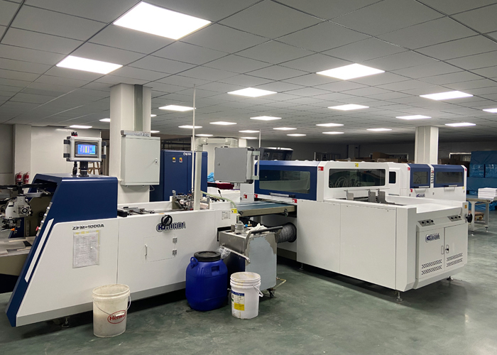 New full-automatic gift box cover shell machine