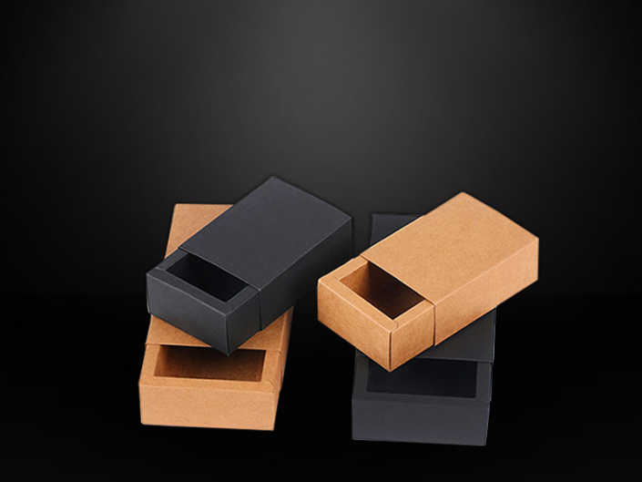 Discover the charm of customizable kraft paper drawer gift boxes