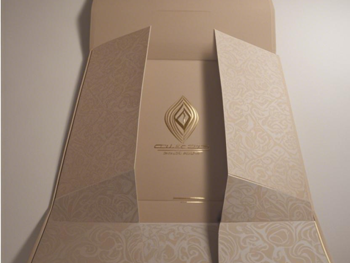 e-commerce folding gift box